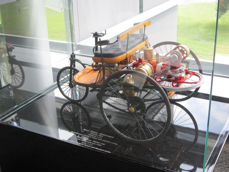 Model of first car.JPG